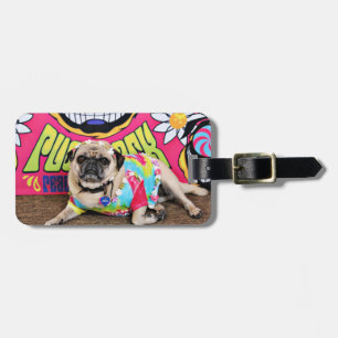 Pugstock 2015 - Lucy - Mops Gepäckanhänger