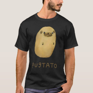 Pugtato Kartoffel-Hunde T-Shirt