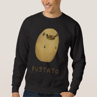 Pugtato Potato Hunde Sweatshirt