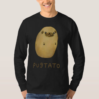 Pugtato Potato Hunde T-Shirt