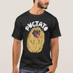 Pugtato Pug Kartoffel Hund Liebhaber Kostüm Lustig T-Shirt