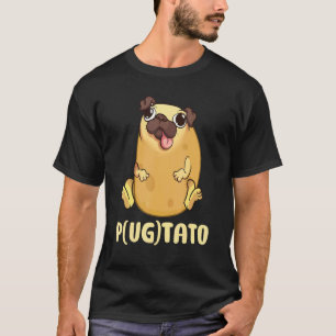 Pugtato Pug Kartoffel Hund T-Shirt