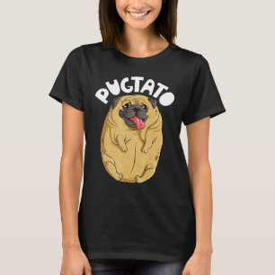 Pugtato Pug Kartoffel Shirt Hunde Liebhaber Kostüm