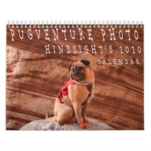 Pugventure Foto Hindsight's 2020 Calendar (Mediu) Kalender