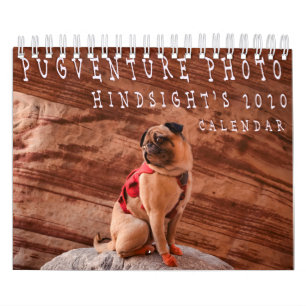 Pugventure Foto Hindsight's 2020 Calendar (Small) Kalender