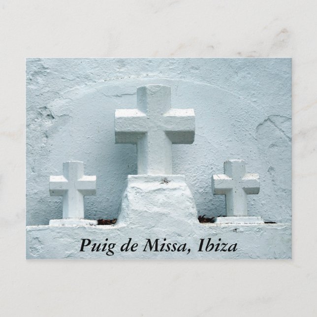 Puig de Missa, Ibiza Postkarte (Vorderseite)