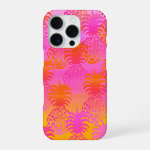Pukana Hawaiian Ananas-Sonnenuntergangs-Mischung P iPhone 16 Pro Hülle