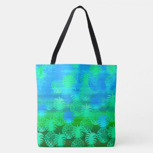 Pukana Hawaiian Ananas Sunset Blend Beach Bag