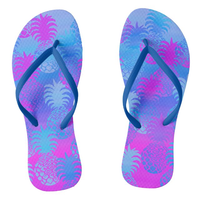 Pukana Hawaiian Pineaple Sunset Blend Flip Flops (Fußbett)