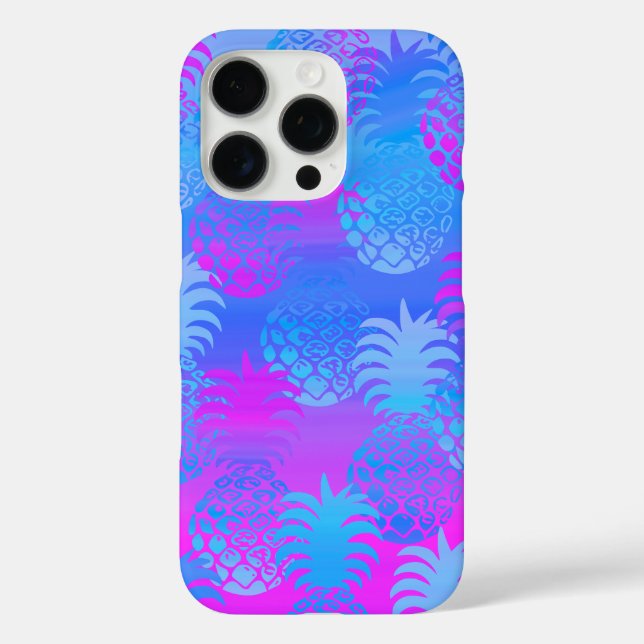 Pukana Hawaiian Pineaple Sunset Blend Peri Case-Mate iPhone Hülle (Rückseite)