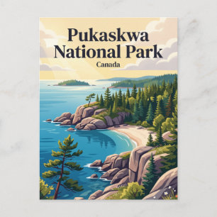 Pukaskwa-Nationalpark Kanada Postkarte