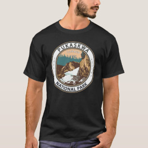 Pukaskwa Nationalpark Kanada Vintages Abzeichen T-Shirt