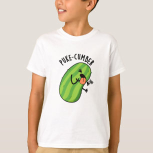 Puke cumber Funny Cucumber Pun T-Shirt