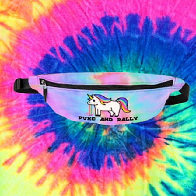 Puke & Kundgebung Rainbow Unicorn Fanny Pack | Kra Bauchtasche (Von Creator hochgeladen)