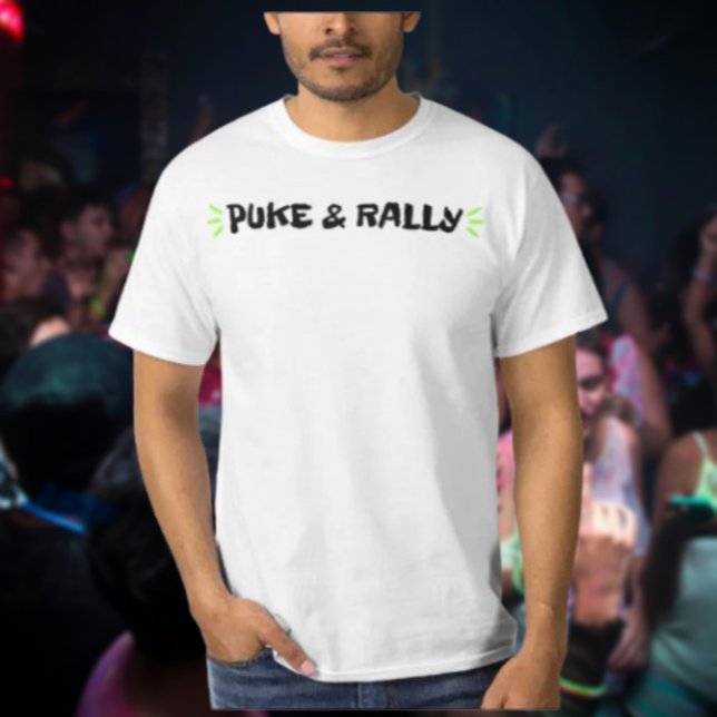 Puke & Kundgebung T - Shirt | Party Legend Edition (Von Creator hochgeladen)