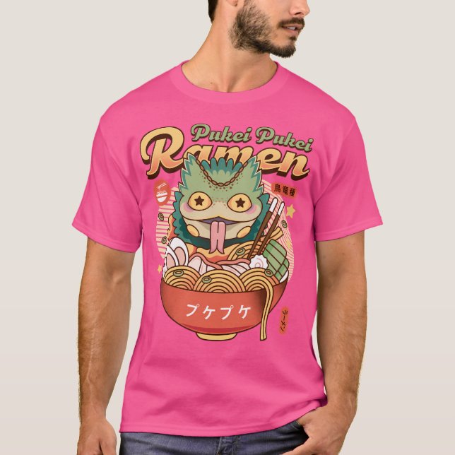 Pukei Ramen Vintag T-Shirt (Vorderseite)