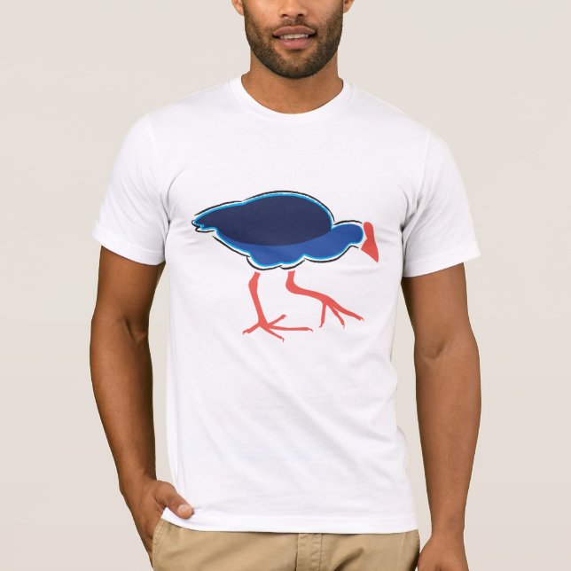 Pukeko Bella Leinwand T - Shirt (Vorderseite)