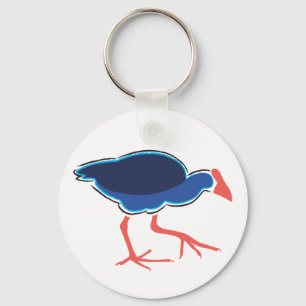 Pukeko Schlüsselanhänger