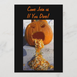 PUKING PUMPKING HALLOWEWITE INVITE EINLADUNG
