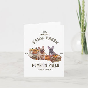 Pukkin Patch French Bulldog - Die Original Farm Karte