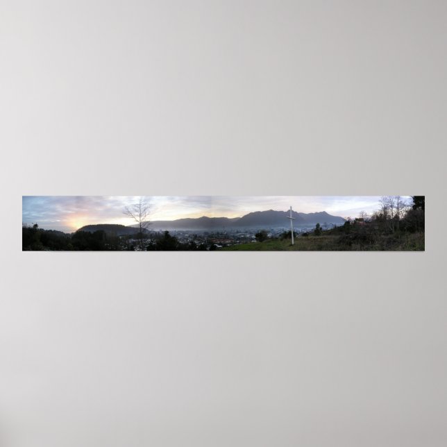 Pukon Sunset Poster (Vorne)