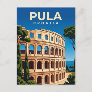 Pula Arena Kroatien Postkarte