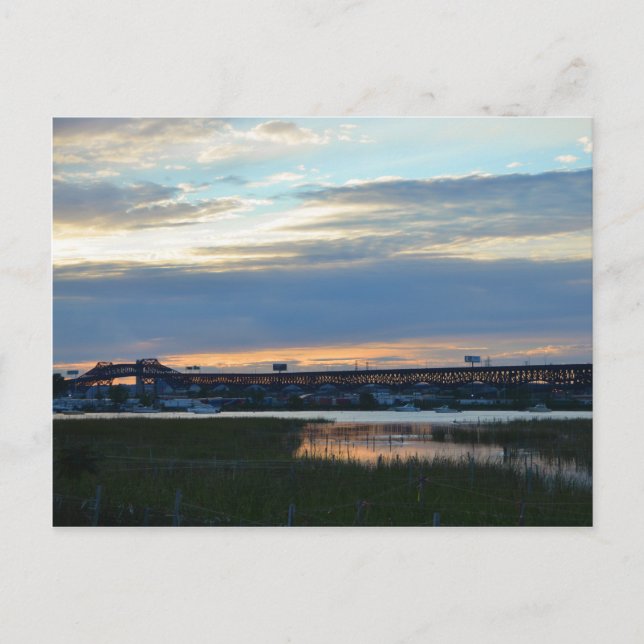 Pulaski bei Sunset Postcard Postkarte (Vorderseite)