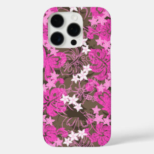 Pulelehua Butterfly Hibiskus Hawaiian Pink iPhone 16 Pro Hülle