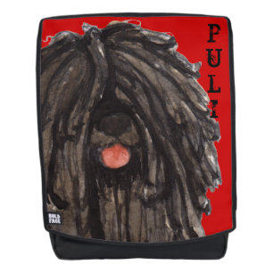 Puli-Farbblock Rucksack