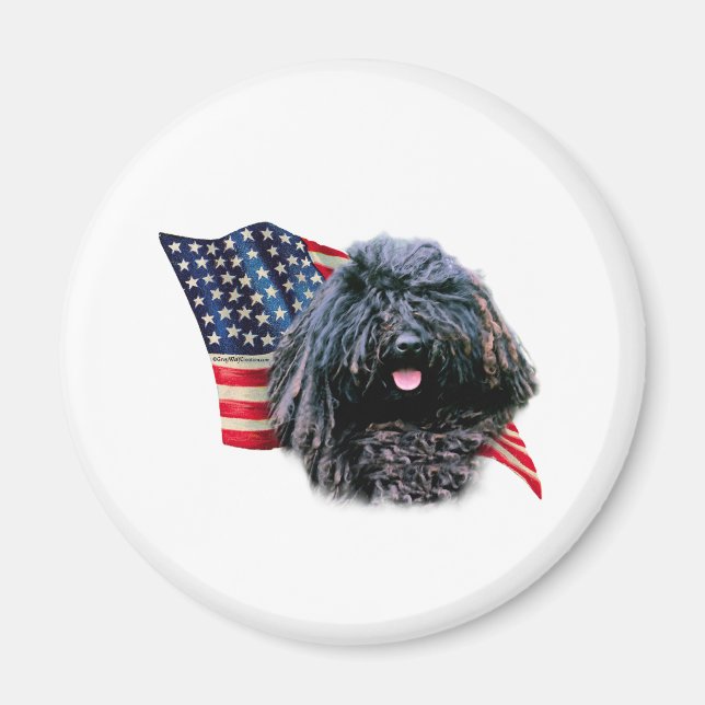 Puli Flag Magnet (Vorne)
