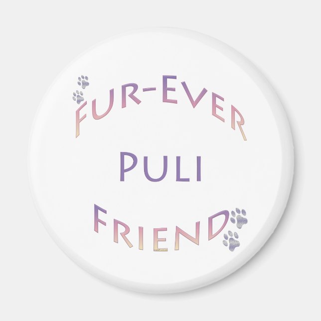 Puli Furever Friend Magnet (Vorne)