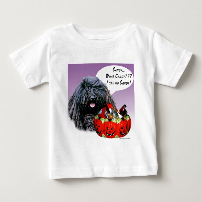 Puli Halloween Candy Baby T-shirt (Vorderseite)