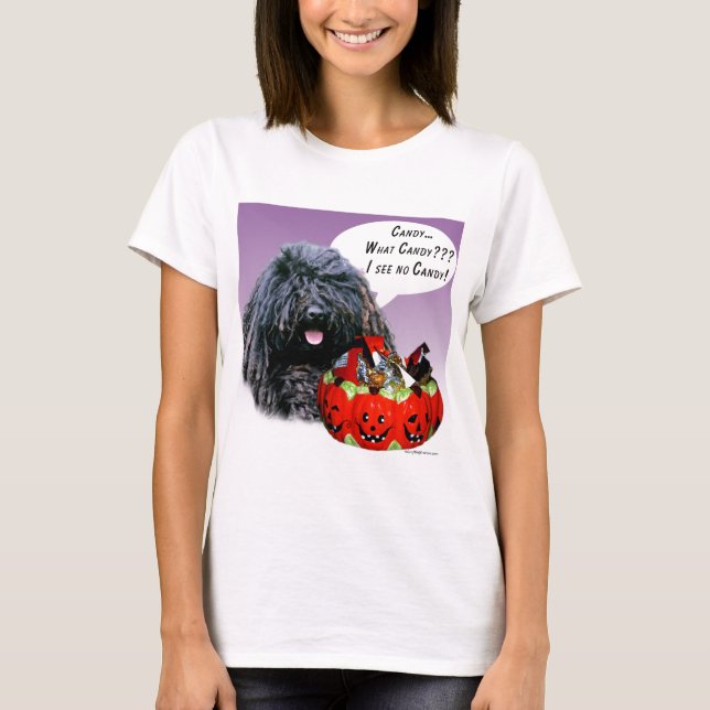 Puli Halloween Candy T-Shirt (Vorderseite)