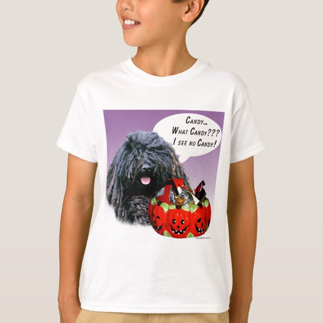 Puli Halloween Candy T-Shirt (Vorderseite)
