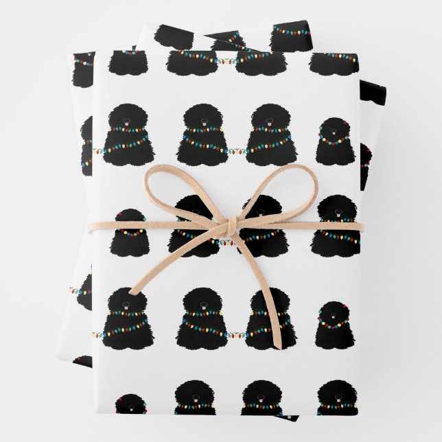 Puli Holiday Wrapping Paper Sheets Geschenkpapier Set (Beispiel)