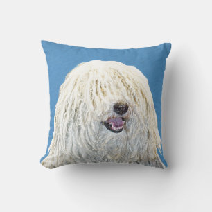 Puli-Malerei - Niedliche Original Hunde-Kunst Kissen