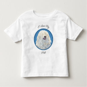 Puli-Malerei - Niedliche Original Hunde-Kunst Kleinkind T-shirt