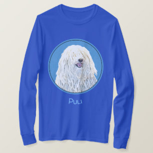 Puli-Malerei - Niedliche Original Hunde-Kunst T-Shirt