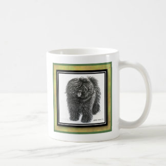 Puli Puppy Art von Glenda Harlan Kaffeetasse