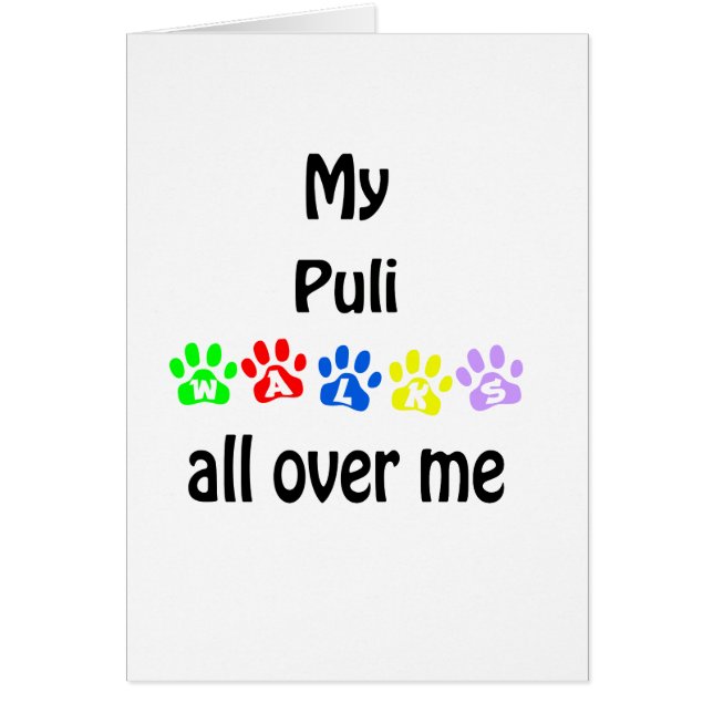 Puli Walks Design (Vorne)