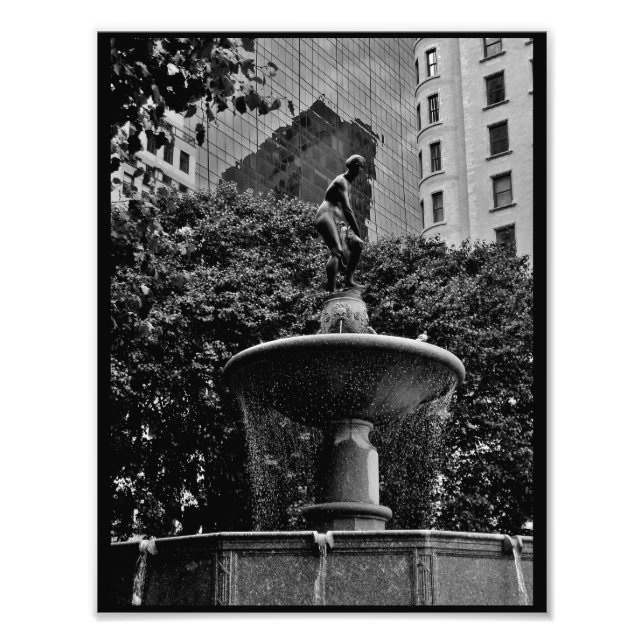 Pulitzer-Brunnen Fotodruck (Vorne)
