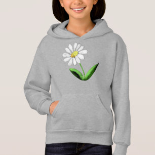 Pull mit stolzer Marguerite Kapuze Hoodie
