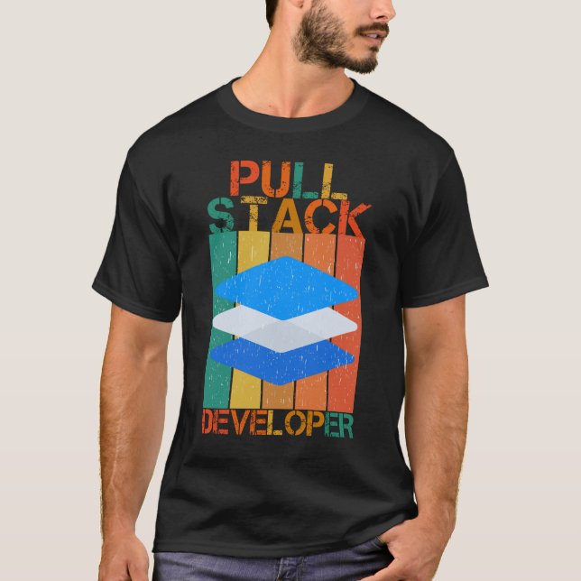 PULL STACK ENTWICKLER - FULL STACK ENTW T-Shirt (Vorderseite)