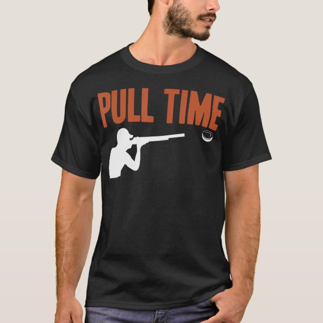 Pull Time Trap Schießton T-Shirt (Vorderseite)