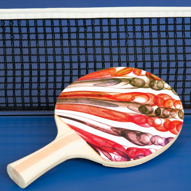 Pulled Bubble Fun / 1974 / Tischtennis Schläger (InSitu)