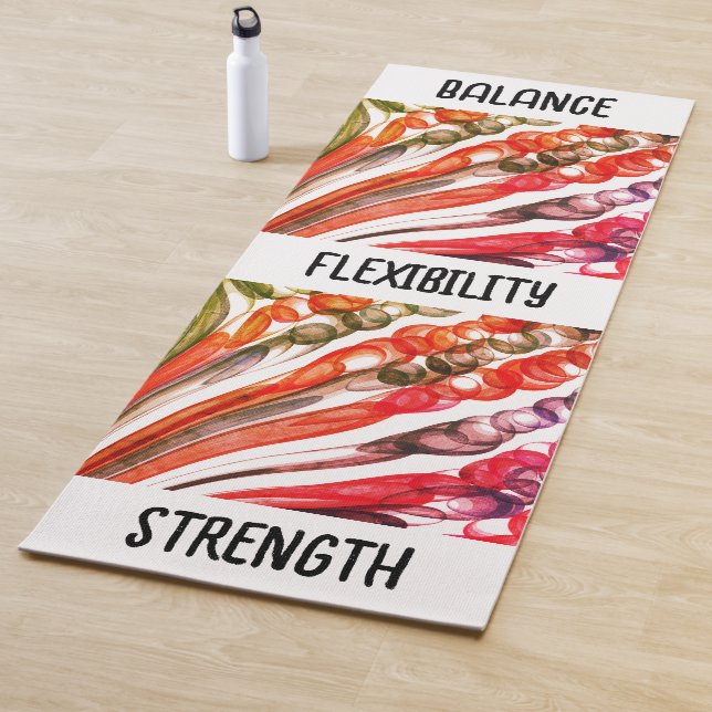 Pulled Bubble Fun / 1974 / Yogamatte (Beispiel)