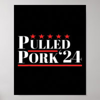 Pulled Pork 24 Funny Meat Lover Grillen Political