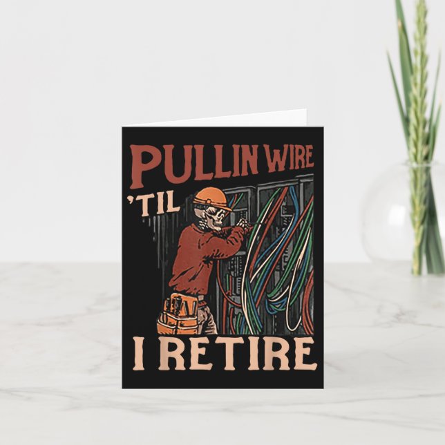 Pullin Wire Til I Rereifen Karte (Vorderseite)