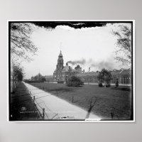 Pullman Palace Car Co., Pullman, Illinois c1900