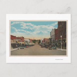 Pullman, WAView of Main Street, Pullman, WA Postkarte